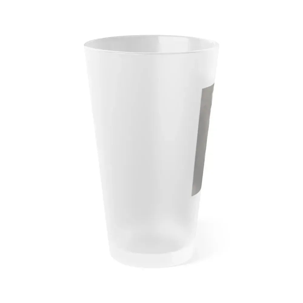 Allison Hayes #58 (Vintage Female Icon) Frosted Pint Glass 16oz - Go Mug Yourself