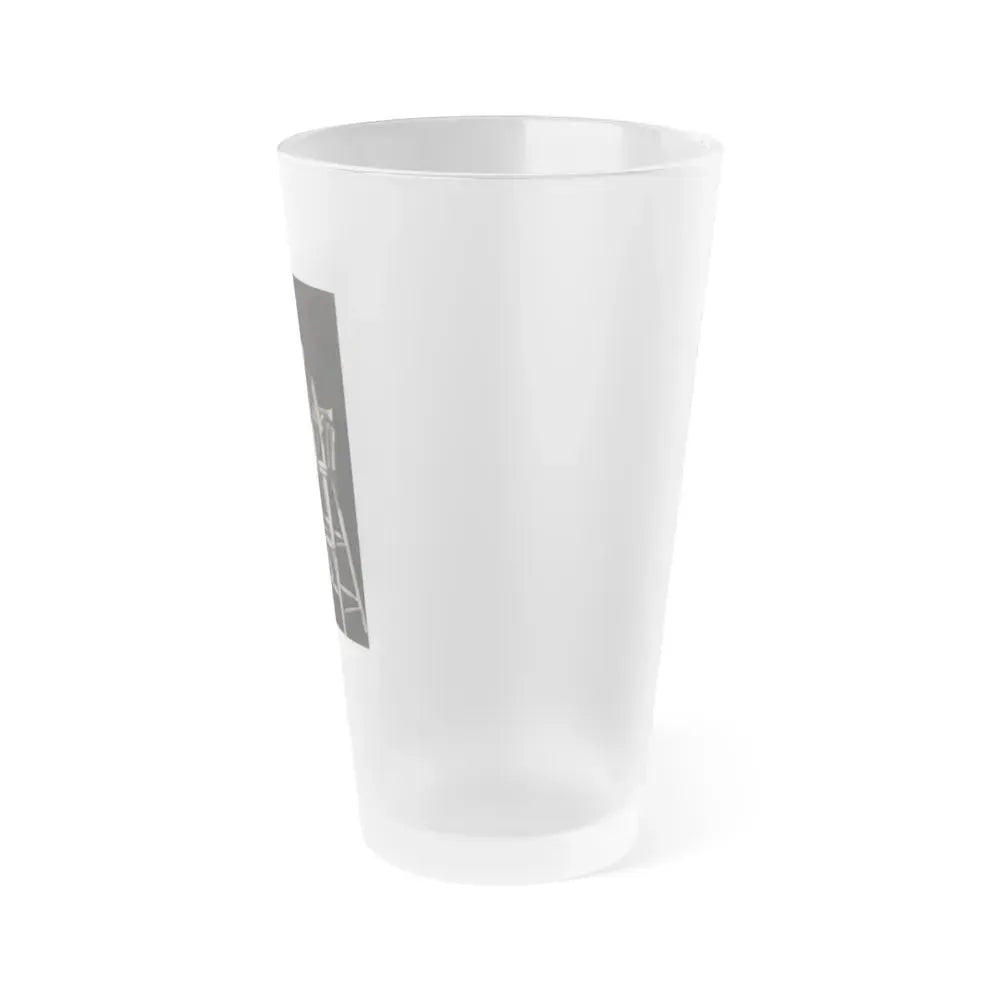 Allison Hayes #58 (Vintage Female Icon) Frosted Pint Glass 16oz - Go Mug Yourself