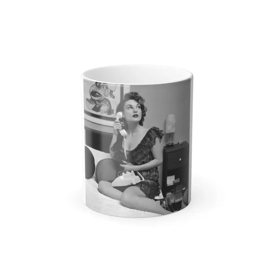 Allison Hayes #75 (Vintage Female Icon) Color Changing Mug 11oz 11oz - Go Mug Yourself