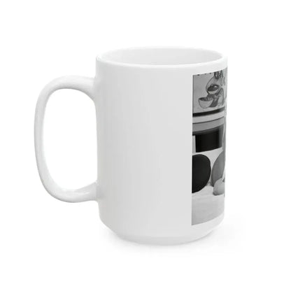 Allison Hayes #75 (Vintage Female Icon) White Coffee Mug - Go Mug Yourself