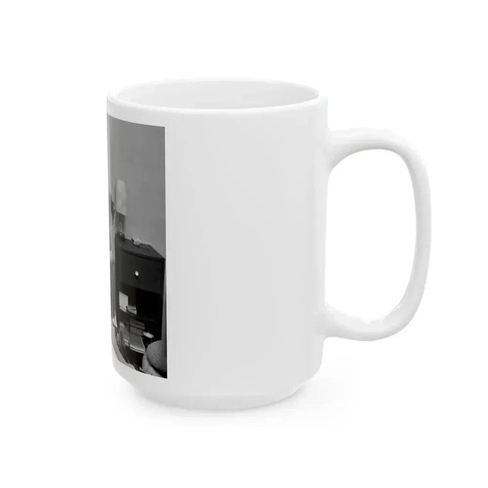 Allison Hayes #75 (Vintage Female Icon) White Coffee Mug - Go Mug Yourself