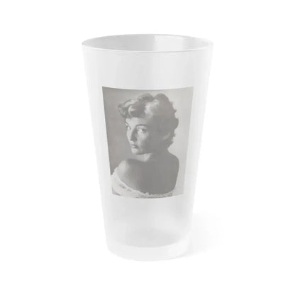 Allison Hayes #89 (Vintage Female Icon) Frosted Pint Glass 16oz 16oz Frosted - Go Mug Yourself