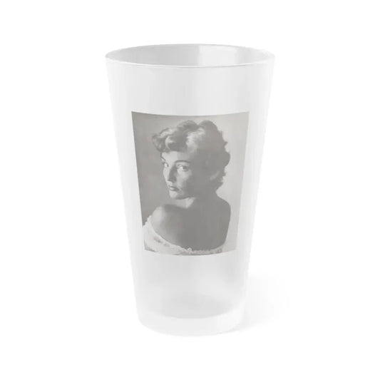 Allison Hayes #89 (Vintage Female Icon) Frosted Pint Glass 16oz 16oz Frosted - Go Mug Yourself