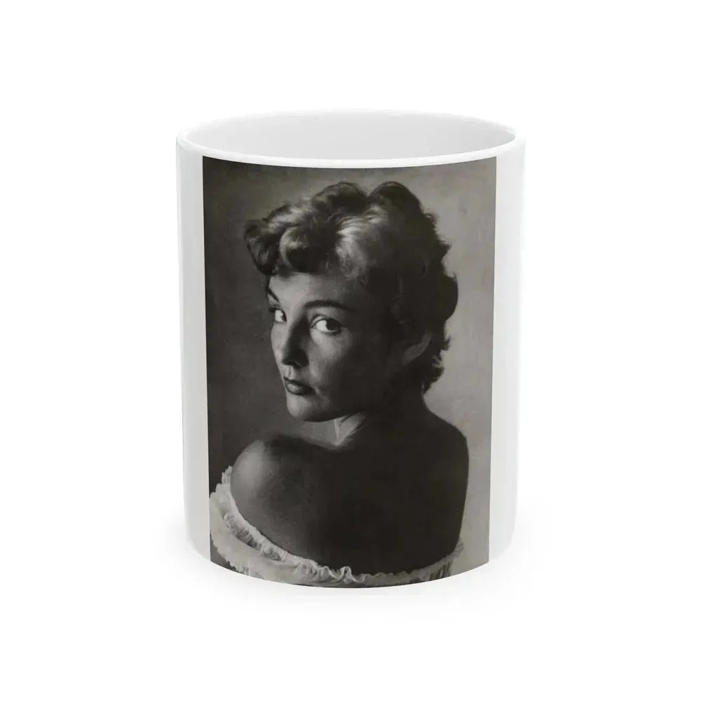 Allison Hayes #89 (Vintage Female Icon) White Coffee Mug 11oz - Go Mug Yourself