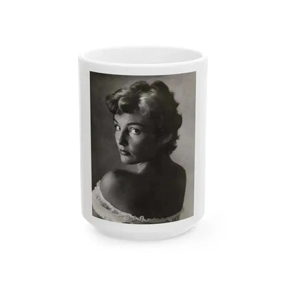 Allison Hayes #89 (Vintage Female Icon) White Coffee Mug - Go Mug Yourself