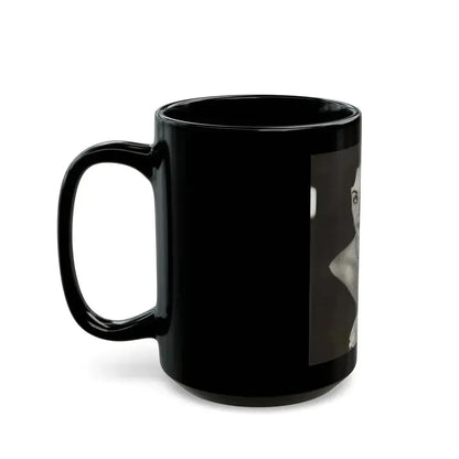 Allison Hayes #95 (Vintage Female Icon) Black Coffee Mug - Go Mug Yourself