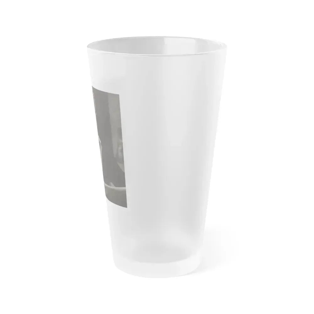 Allison Hayes #95 (Vintage Female Icon) Frosted Pint Glass 16oz - Go Mug Yourself