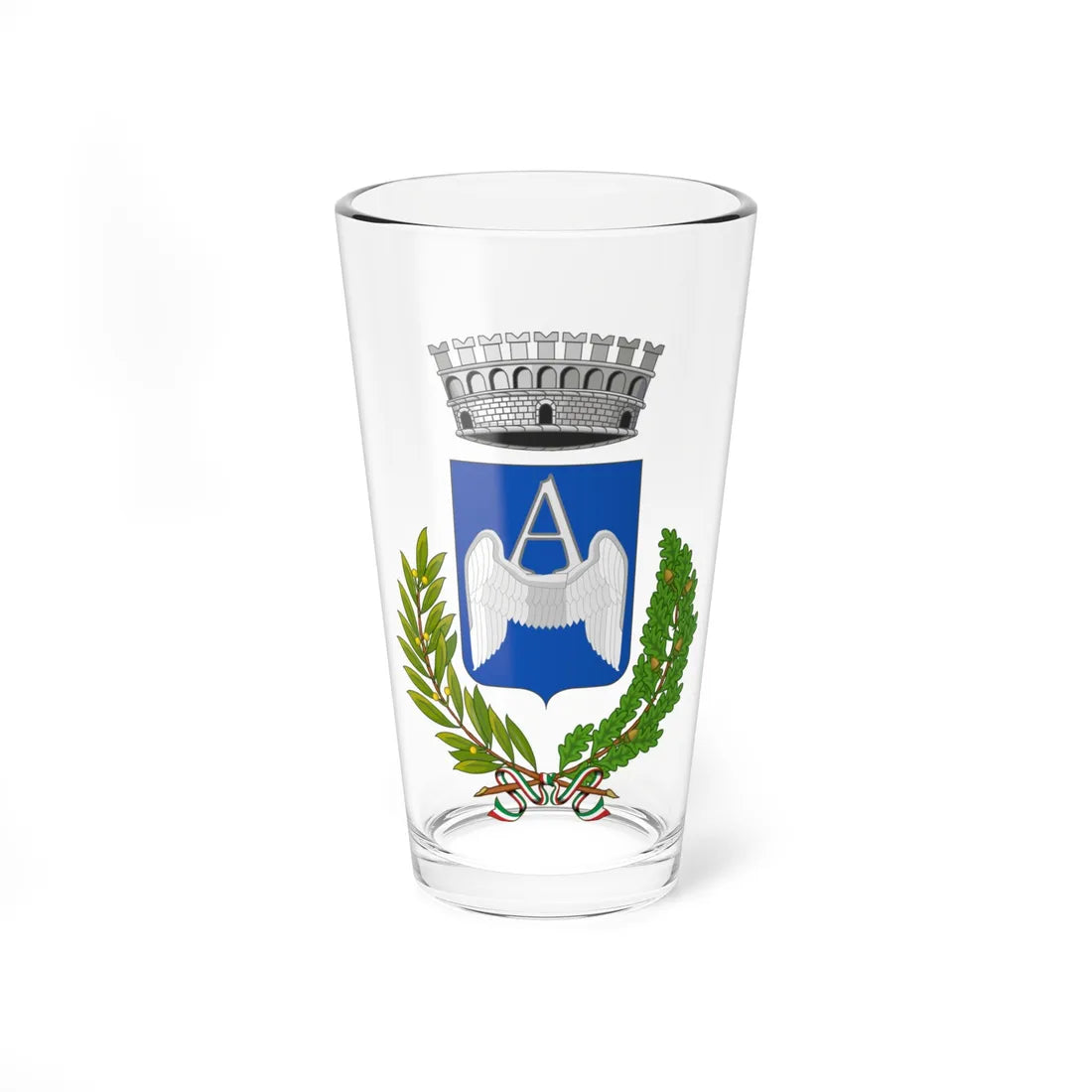 Alliste-Stemma (Italy) (Coat of Arms) Pint Glass 16oz 16oz - Go Mug Yourself