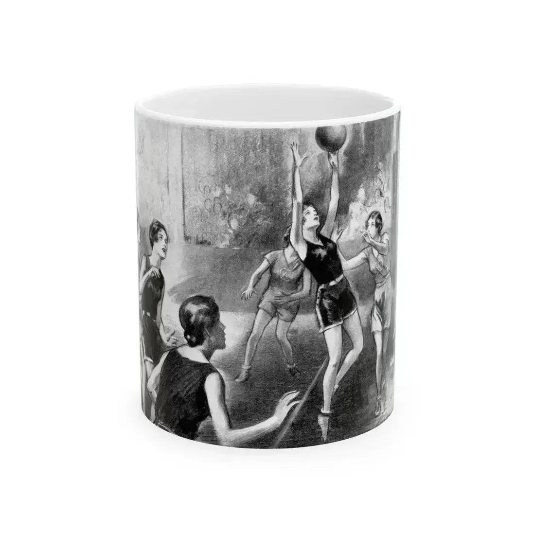 Alma Mater (1), Redbook, February 1931 - White Coffee Mug 11oz - Go Mug Yourself