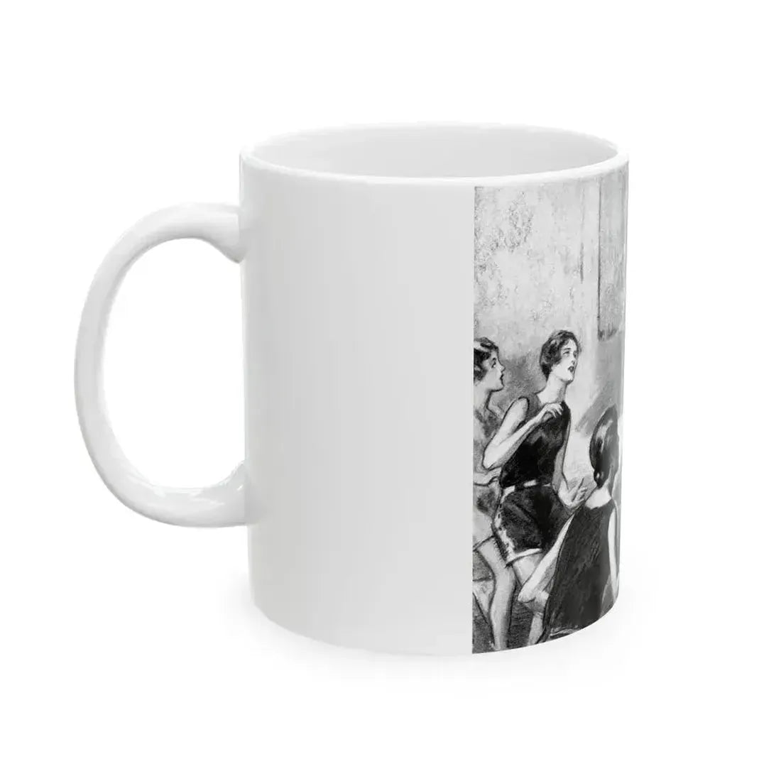 Alma Mater (1), Redbook, February 1931 - White Coffee Mug - Go Mug Yourself