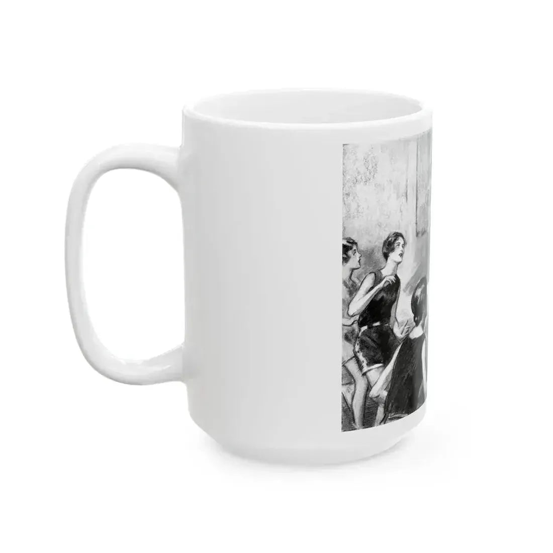 Alma Mater (1), Redbook, February 1931 - White Coffee Mug - Go Mug Yourself