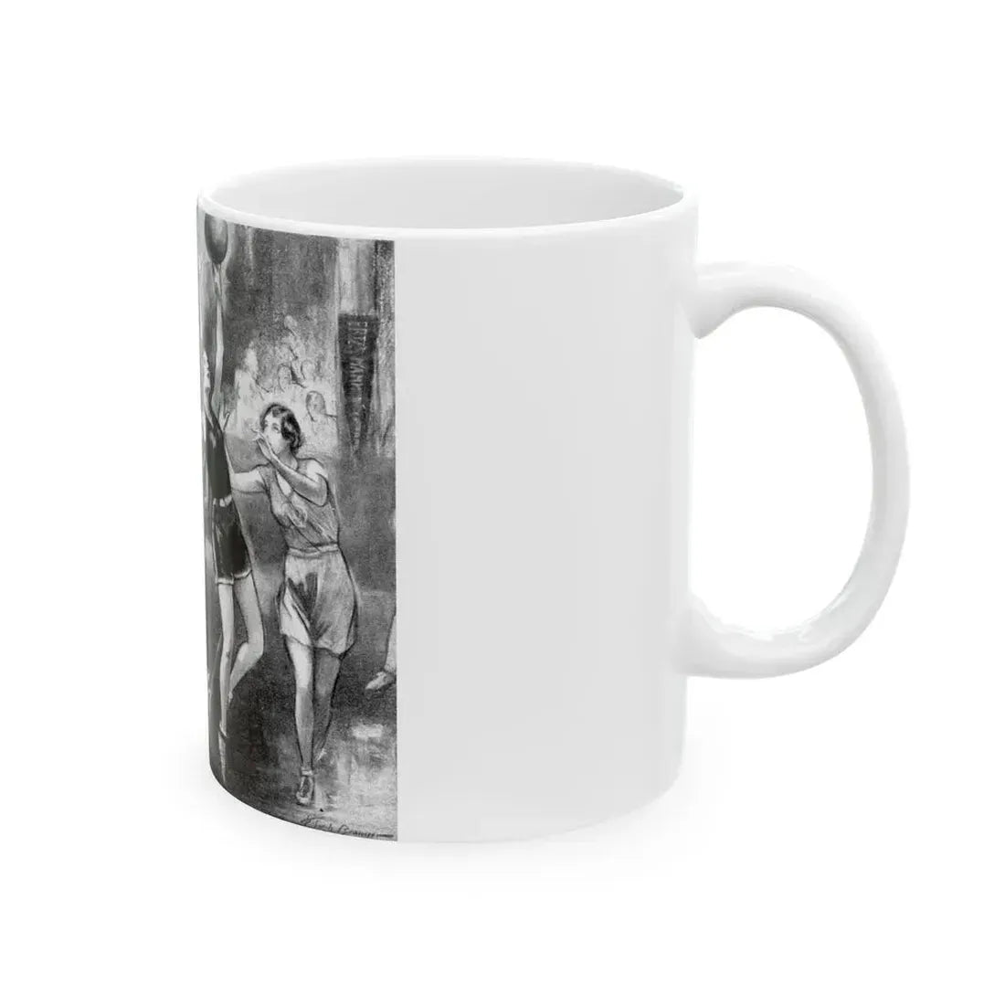 Alma Mater (1), Redbook, February 1931 - White Coffee Mug - Go Mug Yourself