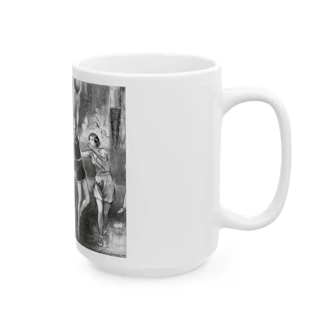 Alma Mater (1), Redbook, February 1931 - White Coffee Mug - Go Mug Yourself