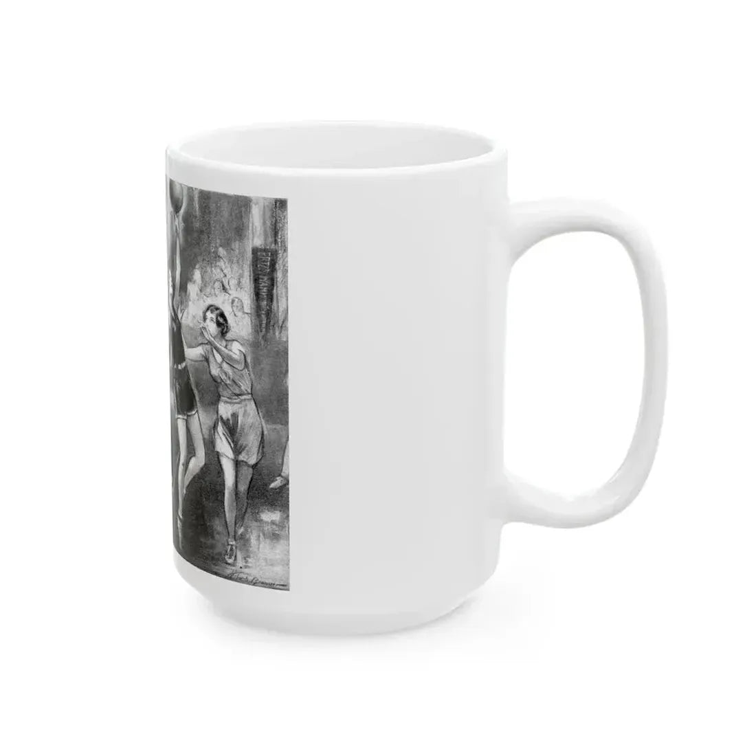 Alma Mater (1), Redbook, February 1931 - White Coffee Mug - Go Mug Yourself