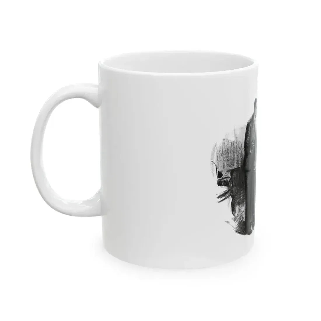 Alma Mater (2), Redbook, February 1931 - White Coffee Mug - Go Mug Yourself