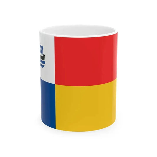 Almere vlag (Netherlands) White Coffee Mug 11oz - Go Mug Yourself