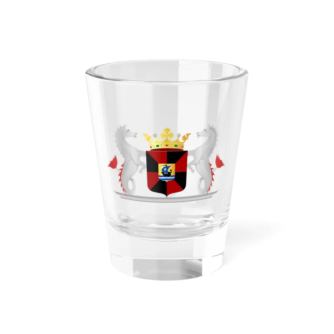 Almere wapen (Netherlands) (Coat of Arms) Shot Glass 1.5oz 1.5oz - Go Mug Yourself
