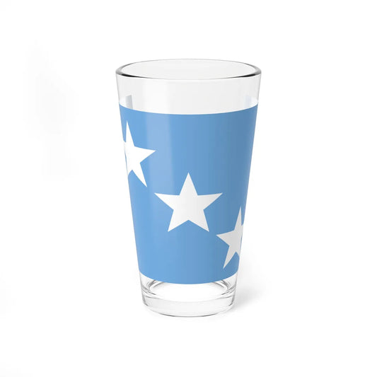 Almirante armada Argentina bandera (Argentina) Pint Glass 16oz 16oz - Go Mug Yourself