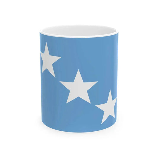 Almirante armada Argentina bandera (Argentina) White Coffee Mug 11oz - Go Mug Yourself