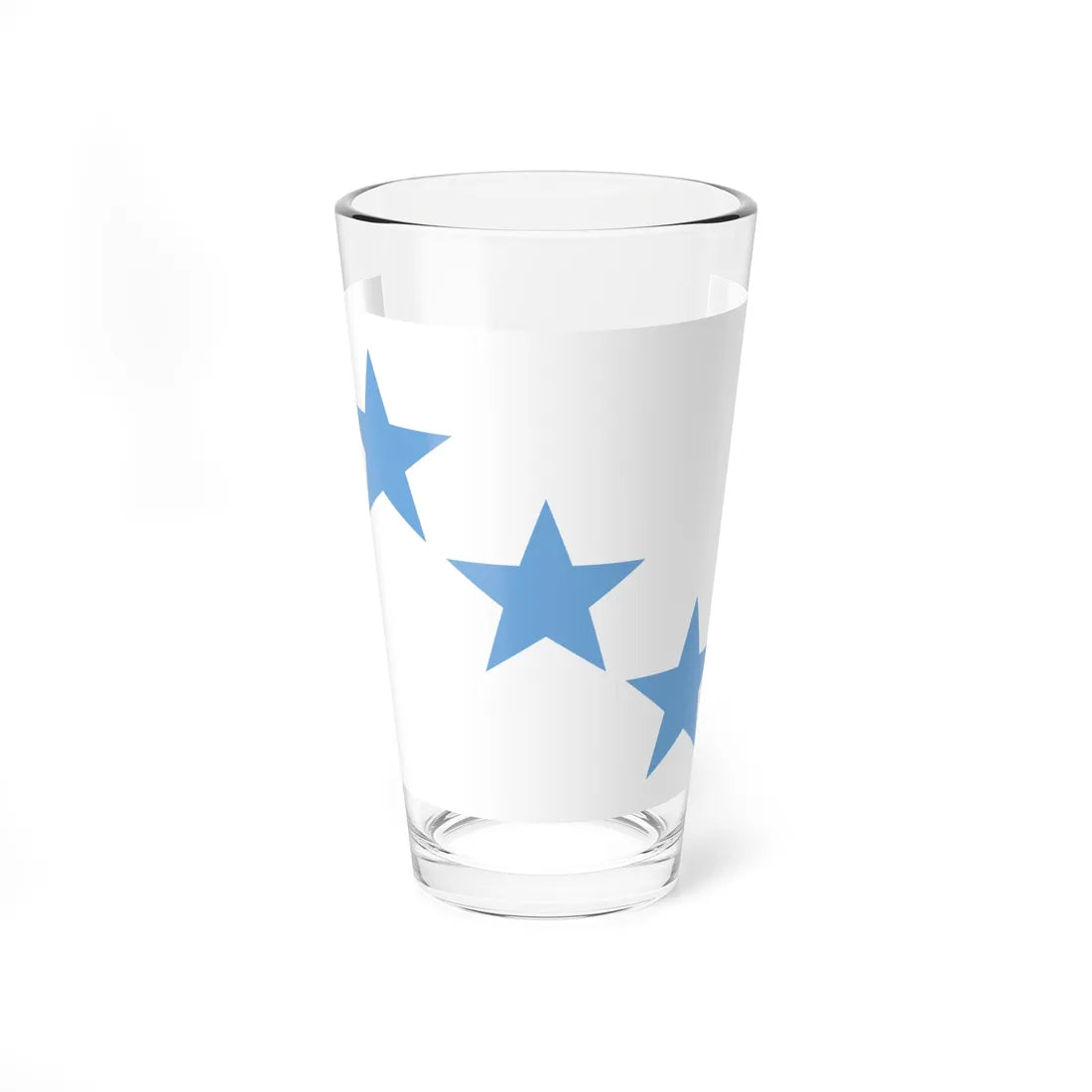Almirante de infantería de armada Argentina bandera (Argentina) Pint Glass 16oz 16oz - Go Mug Yourself