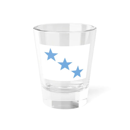 Almirante de infantería de armada Argentina bandera (Argentina) Shot Glass 1.5oz 1.5oz - Go Mug Yourself