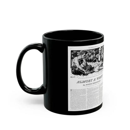 Almost a What!, Saturday Evening Post, June 26, 1937 - Black Coffee Mug - Go Mug Yourself