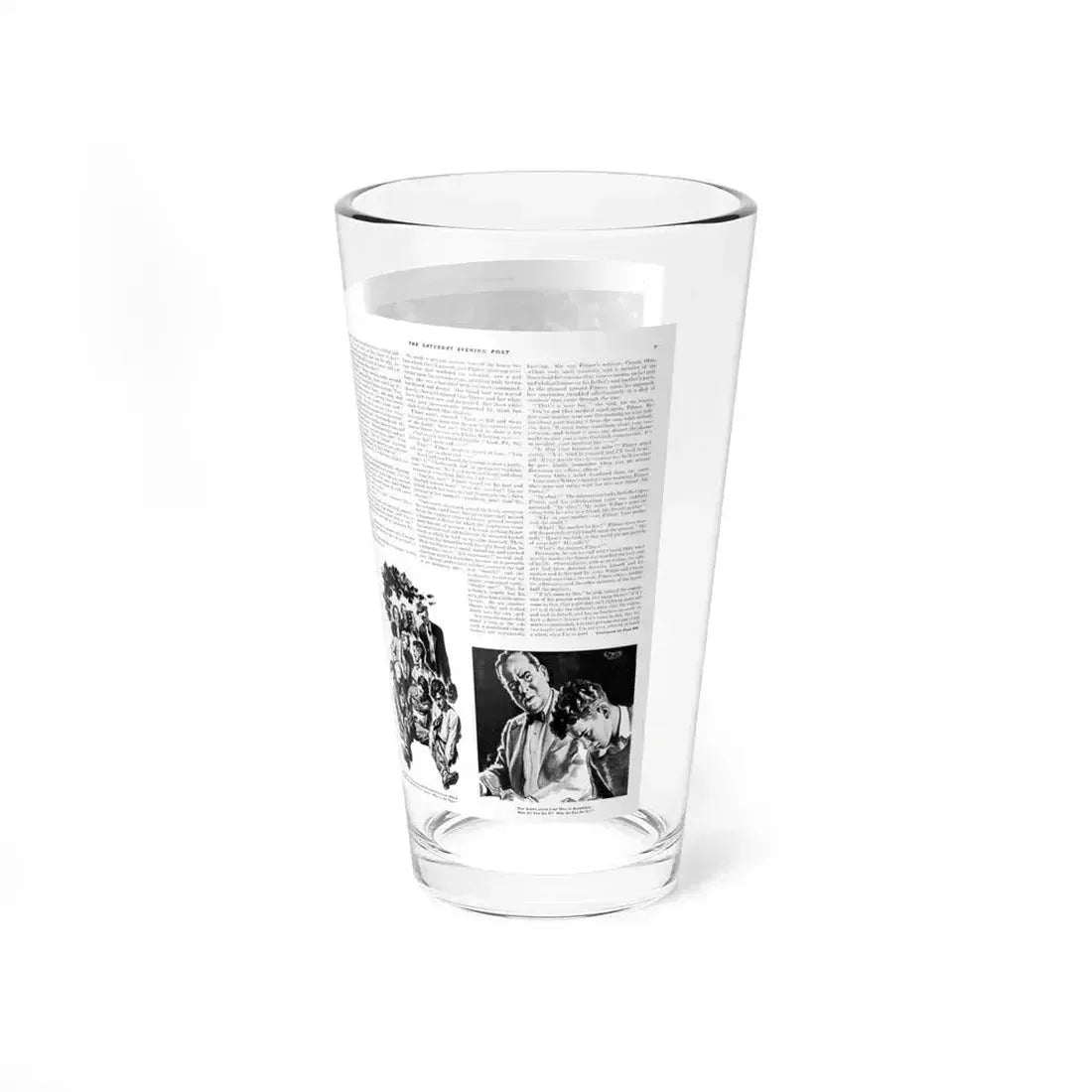 Almost a What!, Saturday Evening Post, June 26, 1937 (Magazine Illustration) Pint Glass 16oz - Go Mug Yourself