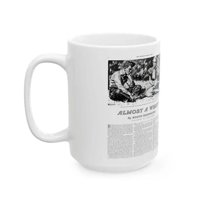 Almost a What!, Saturday Evening Post, June 26, 1937 - White Coffee Mug - Go Mug Yourself