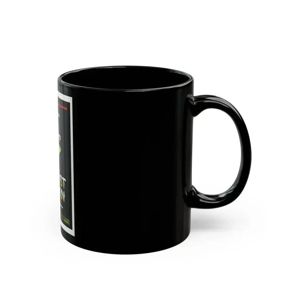 ALMOST HUMAN 1974 Movie Poster - Black Coffee Mug - Go Mug Yourself