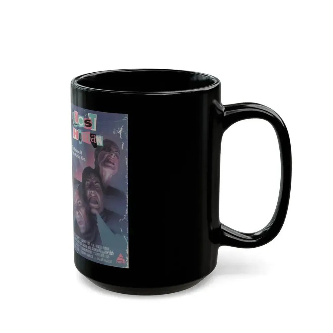 ALMOST HUMAN (VHS COVER) - Black Coffee Mug - Go Mug Yourself