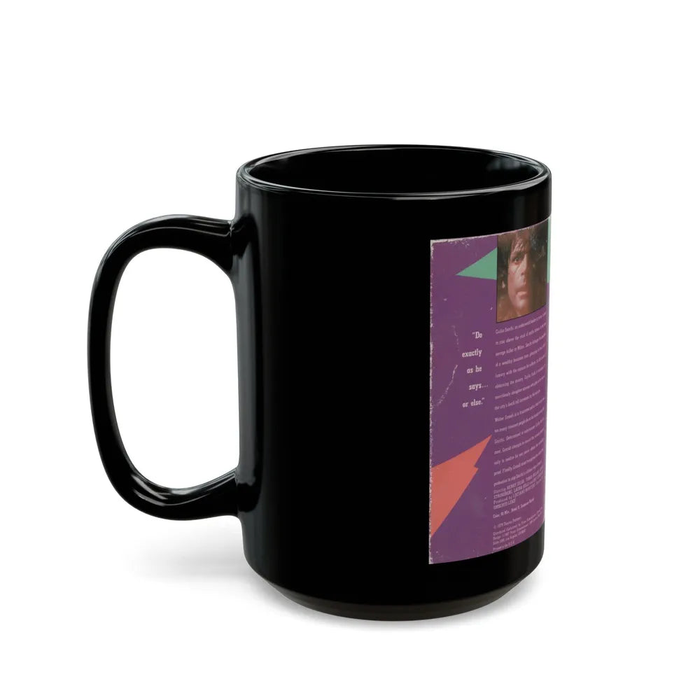 ALMOST HUMAN (VHS COVER) - Black Coffee Mug-Go Mug Yourself