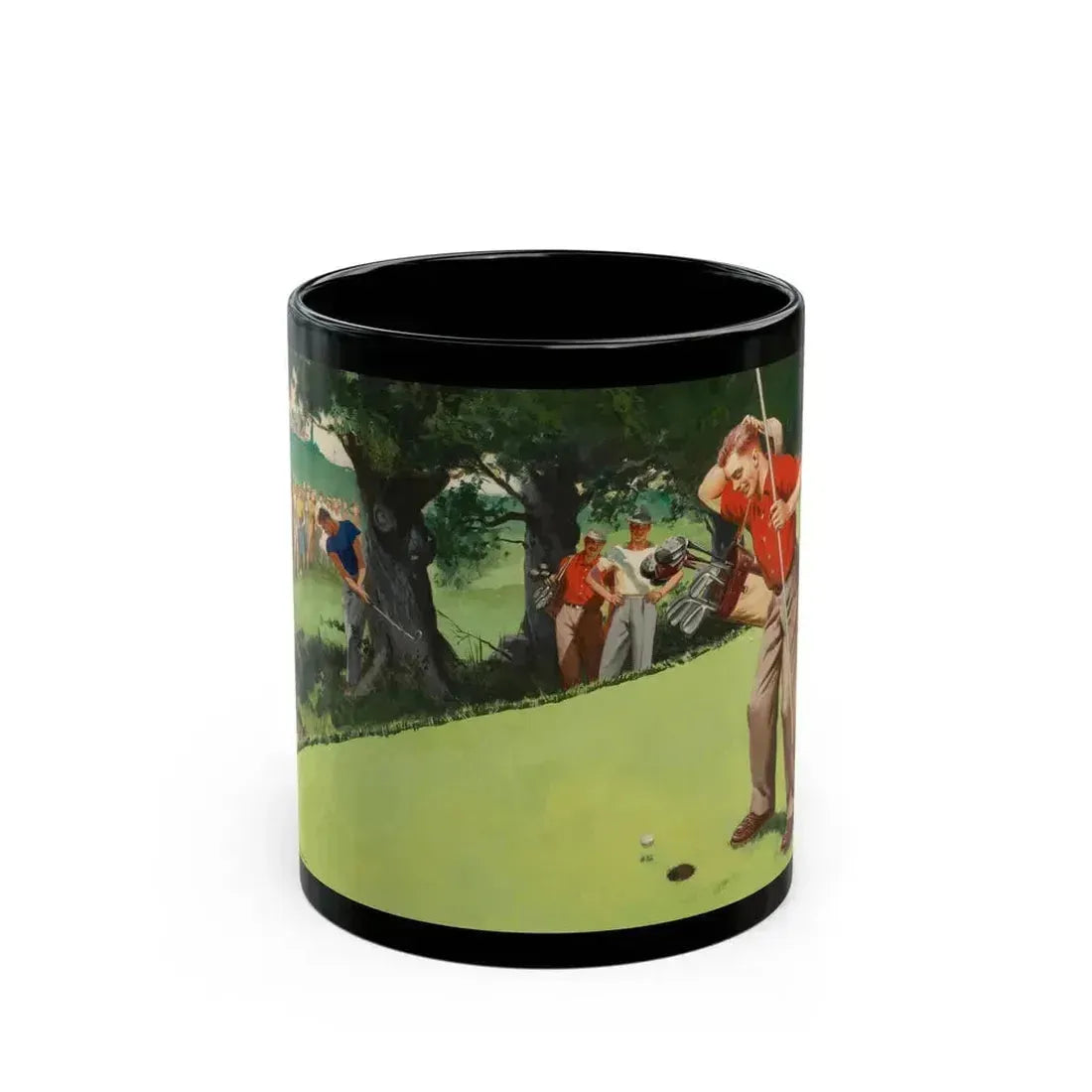 Almost In - Black Coffee Mug 11oz - Go Mug Yourself