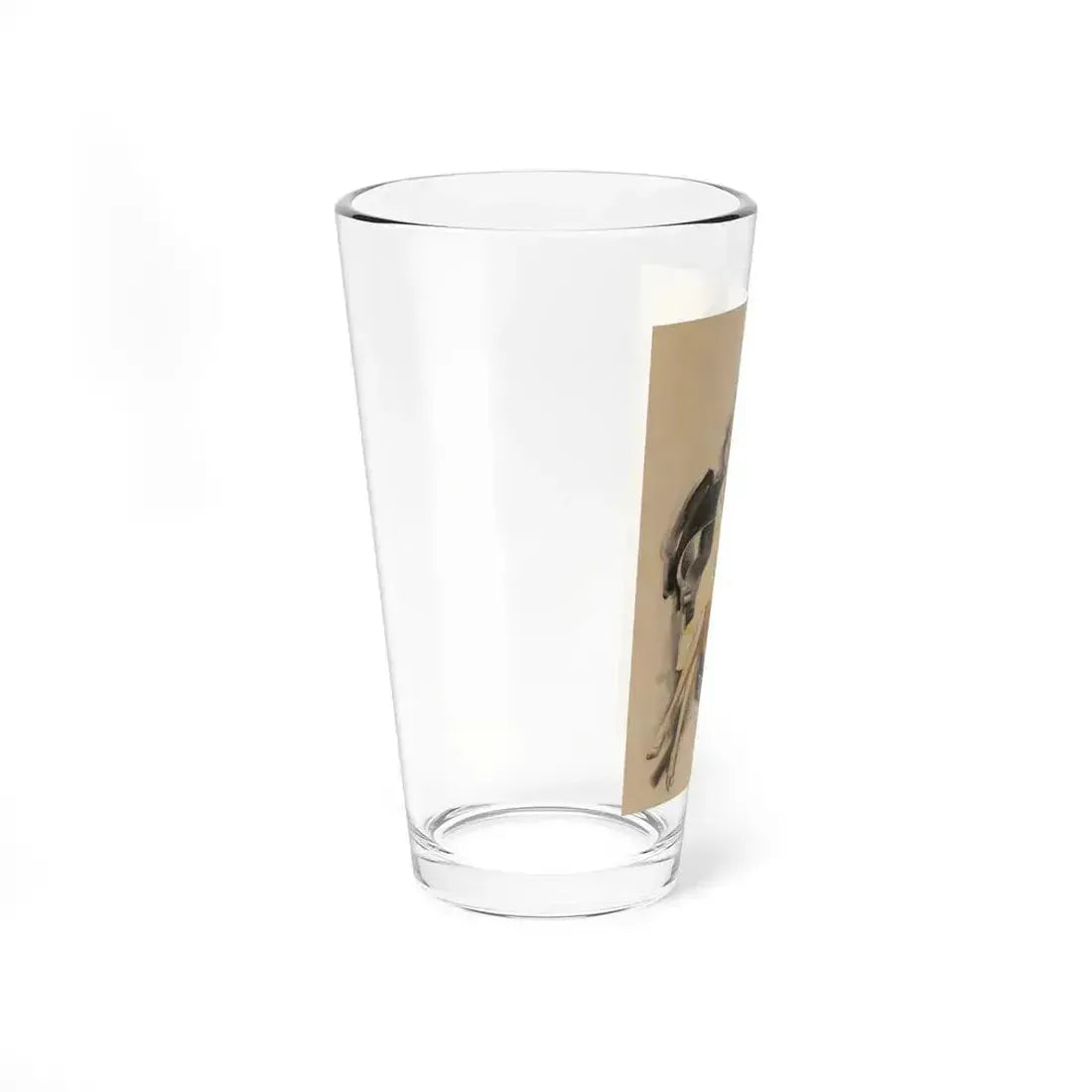 Almost Quitting Time (Magazine Illustration) Pint Glass 16oz - Go Mug Yourself