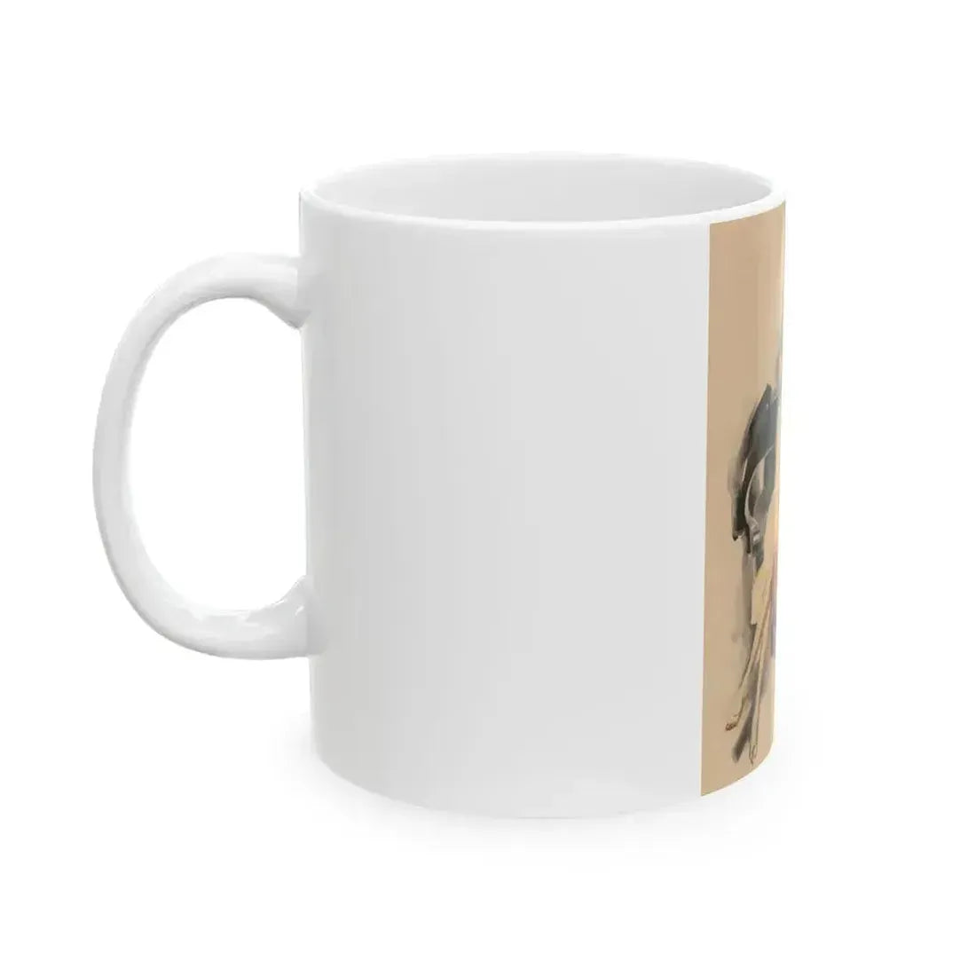Almost Quitting Time - White Coffee Mug - Go Mug Yourself