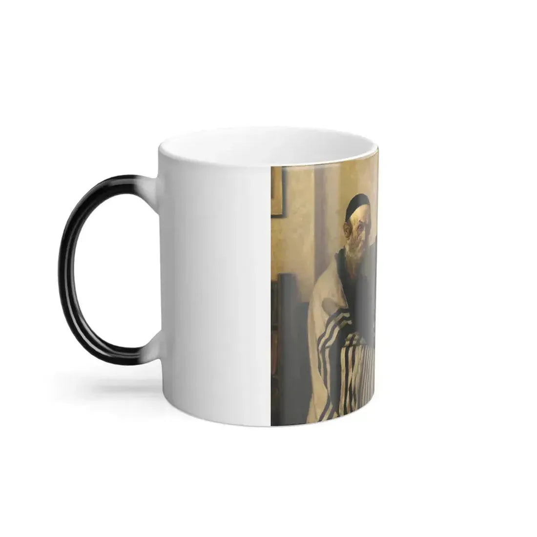 Alois Heinrich Priechenfried (1867-1953) A Scholar in His Study - Color Changing Mug 11oz - Go Mug Yourself