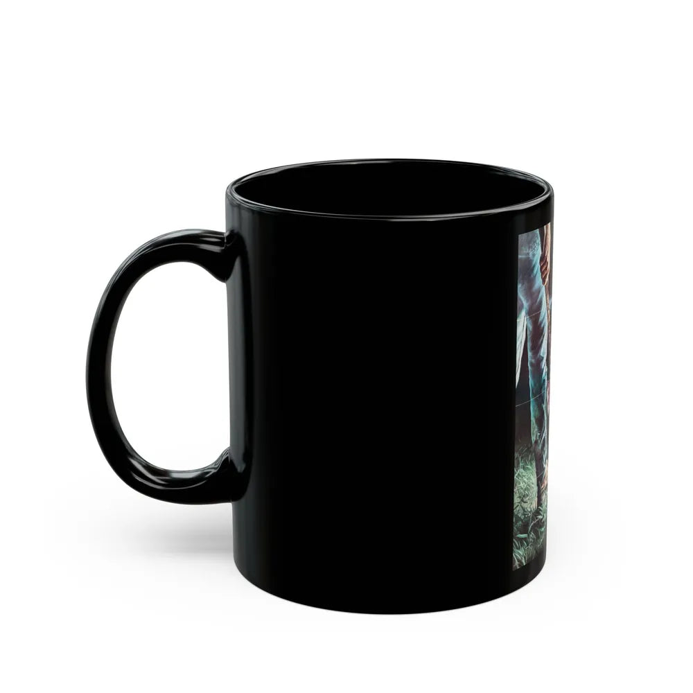 ALONE IN THE DARK 1982 Movie Poster - Black Coffee Mug-Go Mug Yourself