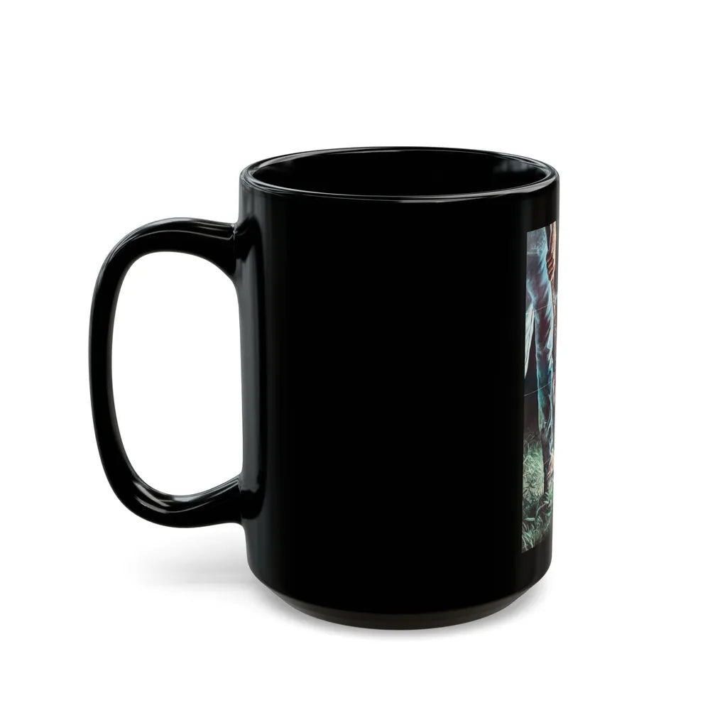 ALONE IN THE DARK 1982 Movie Poster - Black Coffee Mug-Go Mug Yourself