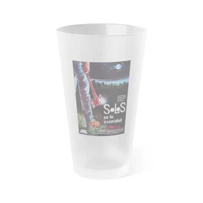 ALONE IN THE DARK (2) 1982 Movie Poster - Frosted Pint Glass 16oz-Go Mug Yourself