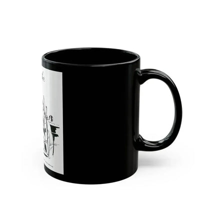 Alone Together, Redbook, August 1956 - Black Coffee Mug - Go Mug Yourself