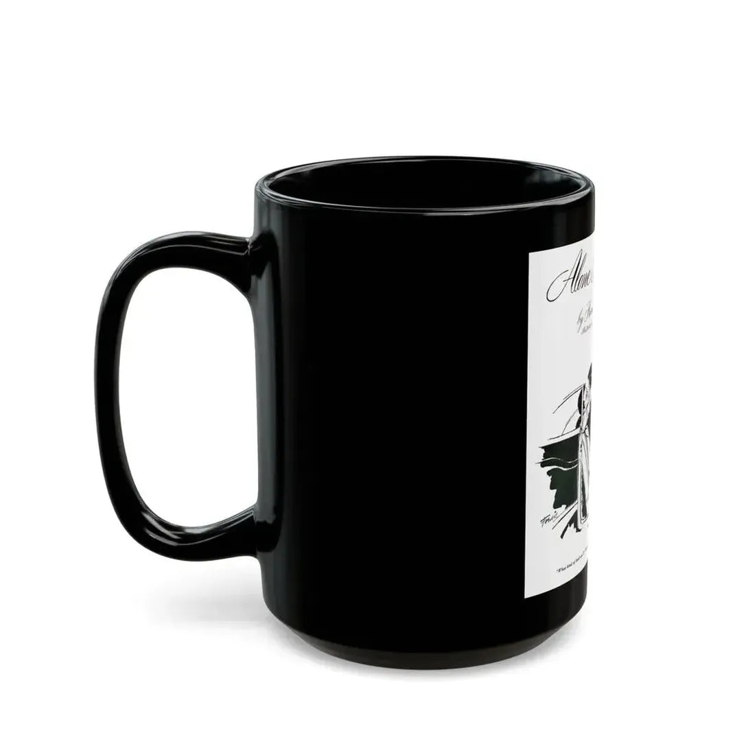 Alone Together, Redbook, August 1956 - Black Coffee Mug - Go Mug Yourself