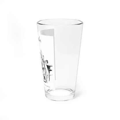 Alone Together, Redbook, August 1956 (Magazine Illustration) Pint Glass 16oz - Go Mug Yourself