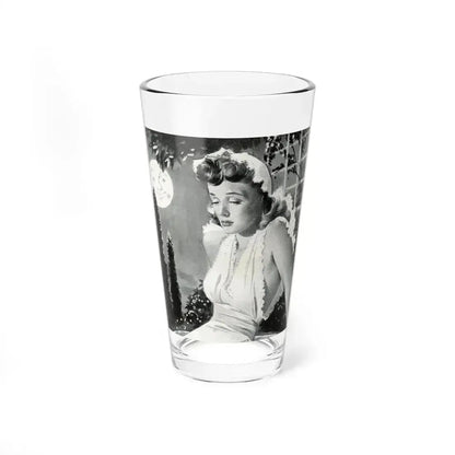 Alone with the Moon Again, 1941 (Magazine Illustration) Pint Glass 16oz 16oz - Go Mug Yourself