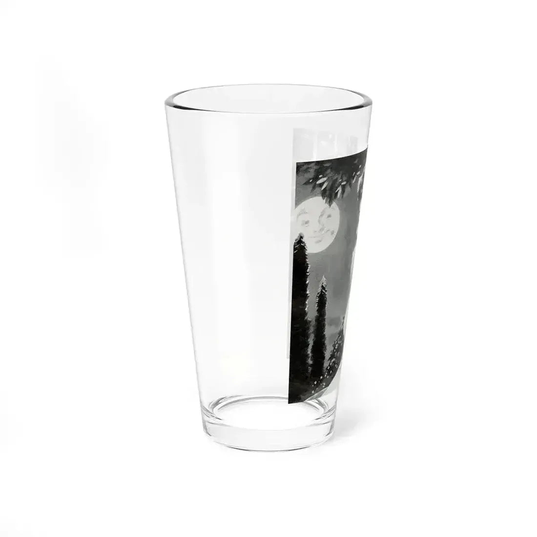 Alone with the Moon Again, 1941 (Magazine Illustration) Pint Glass 16oz - Go Mug Yourself