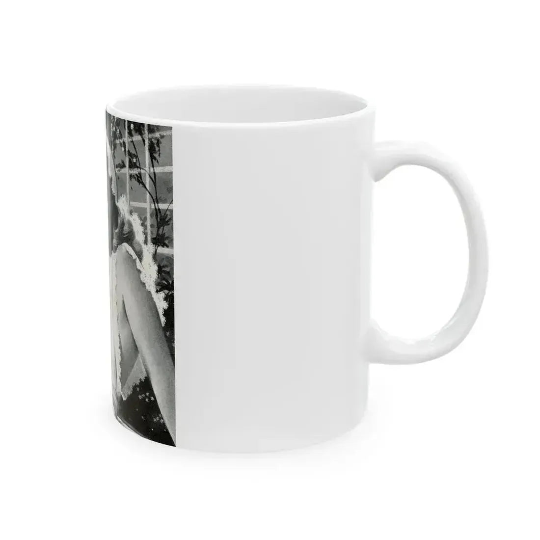 Alone with the Moon Again, 1941 - White Coffee Mug - Go Mug Yourself