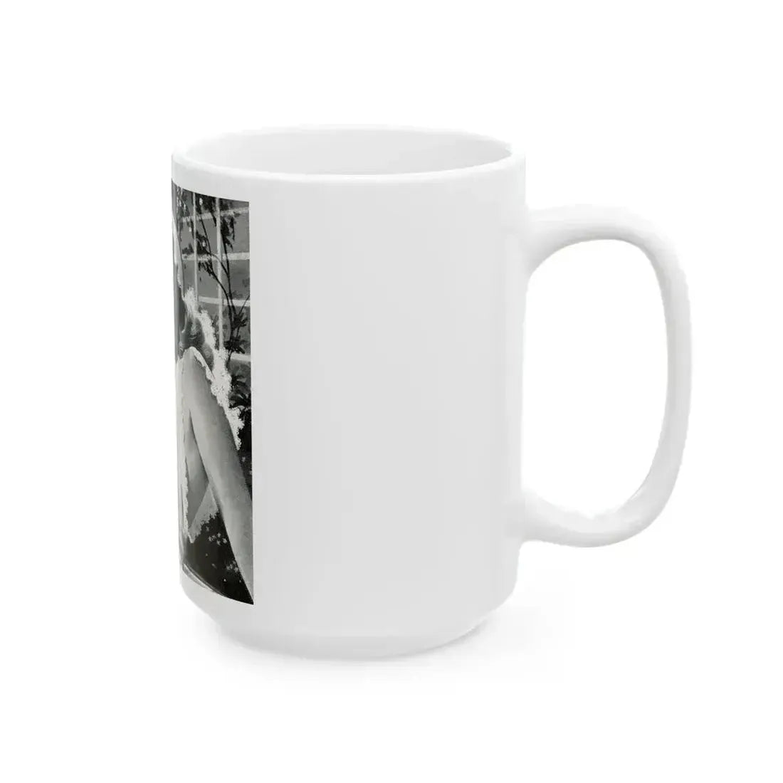 Alone with the Moon Again, 1941 - White Coffee Mug - Go Mug Yourself