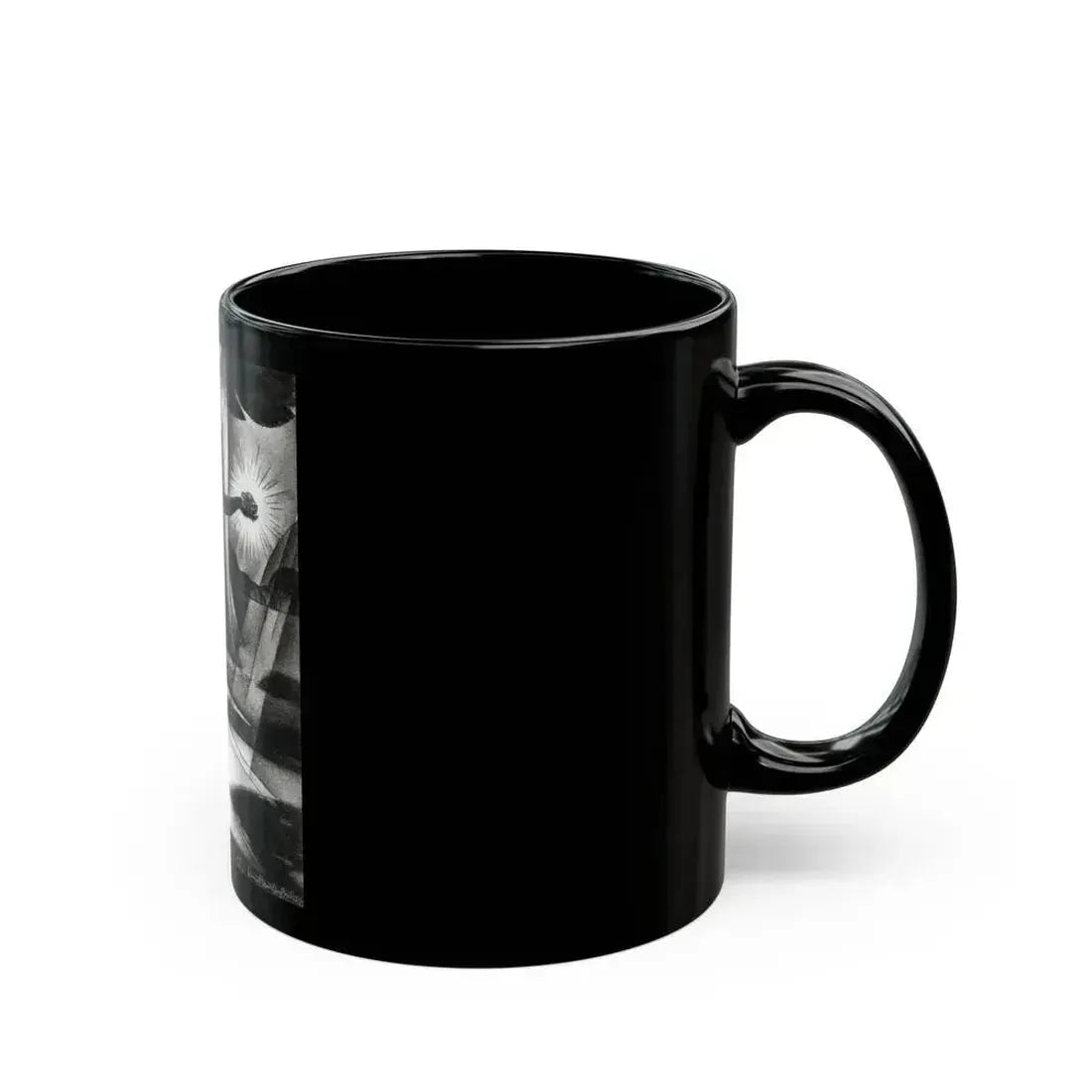 Along The Highroad of Life, McCall's magazine, December 1931 - Black Coffee Mug - Go Mug Yourself