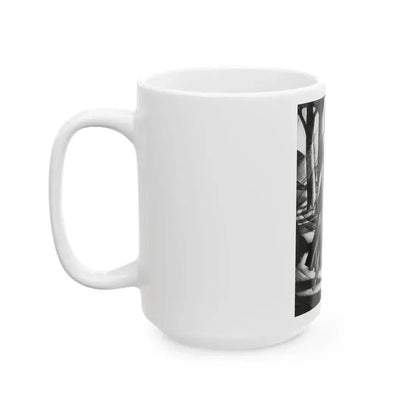 Along The Highroad of Life, McCall's magazine, December 1931 - White Coffee Mug - Go Mug Yourself