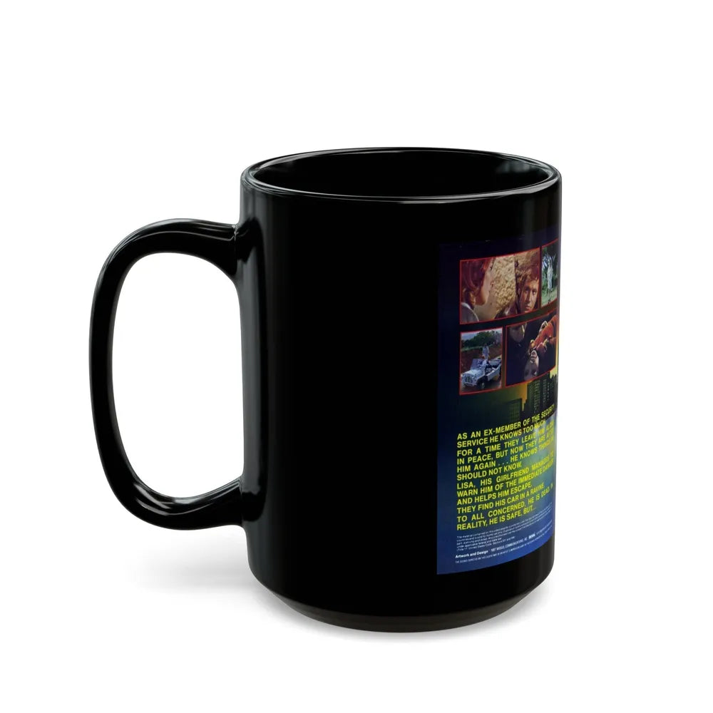 ALPHA CITY (VHS COVER) - Black Coffee Mug-Go Mug Yourself