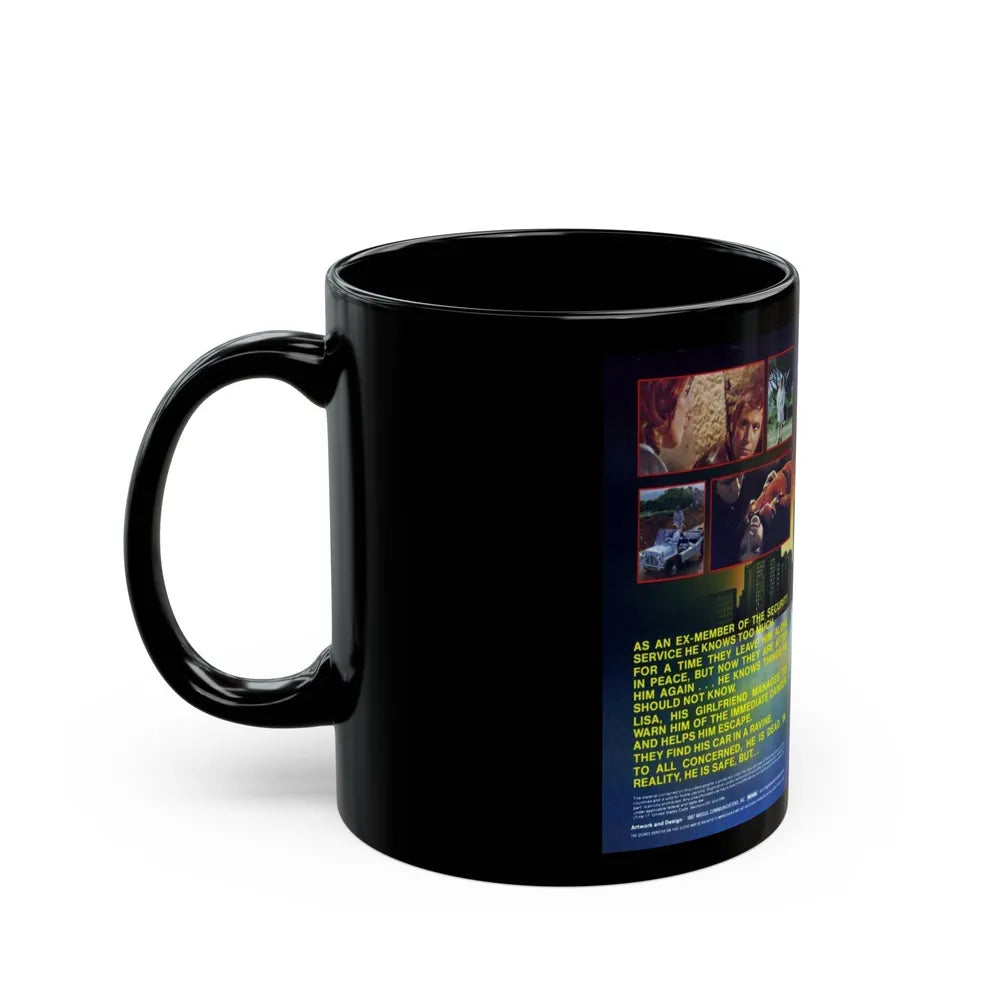 ALPHA CITY (VHS COVER) - Black Coffee Mug-Go Mug Yourself