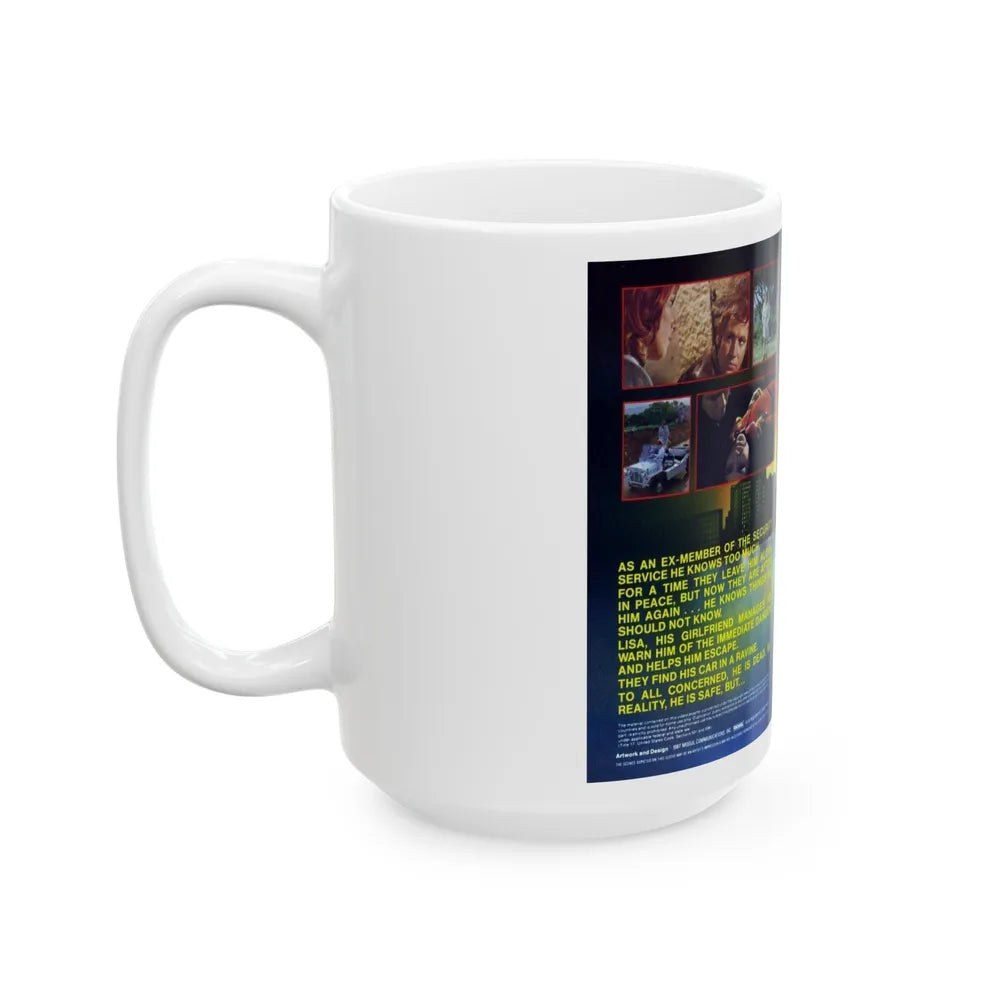 ALPHA CITY (VHS COVER) - White Coffee Mug-Go Mug Yourself